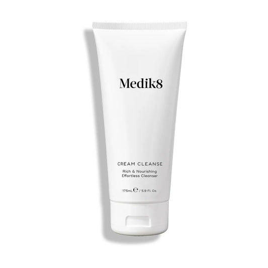 Medik8 Sale. Medik8 Cream Cleanse is suitable for all skin types. Perfect as a stand alone cleanser or double cleanse. Medik8 Cream Cleanse can be used in the eye area and is great for removing make up. Perfect for teenage skin. 