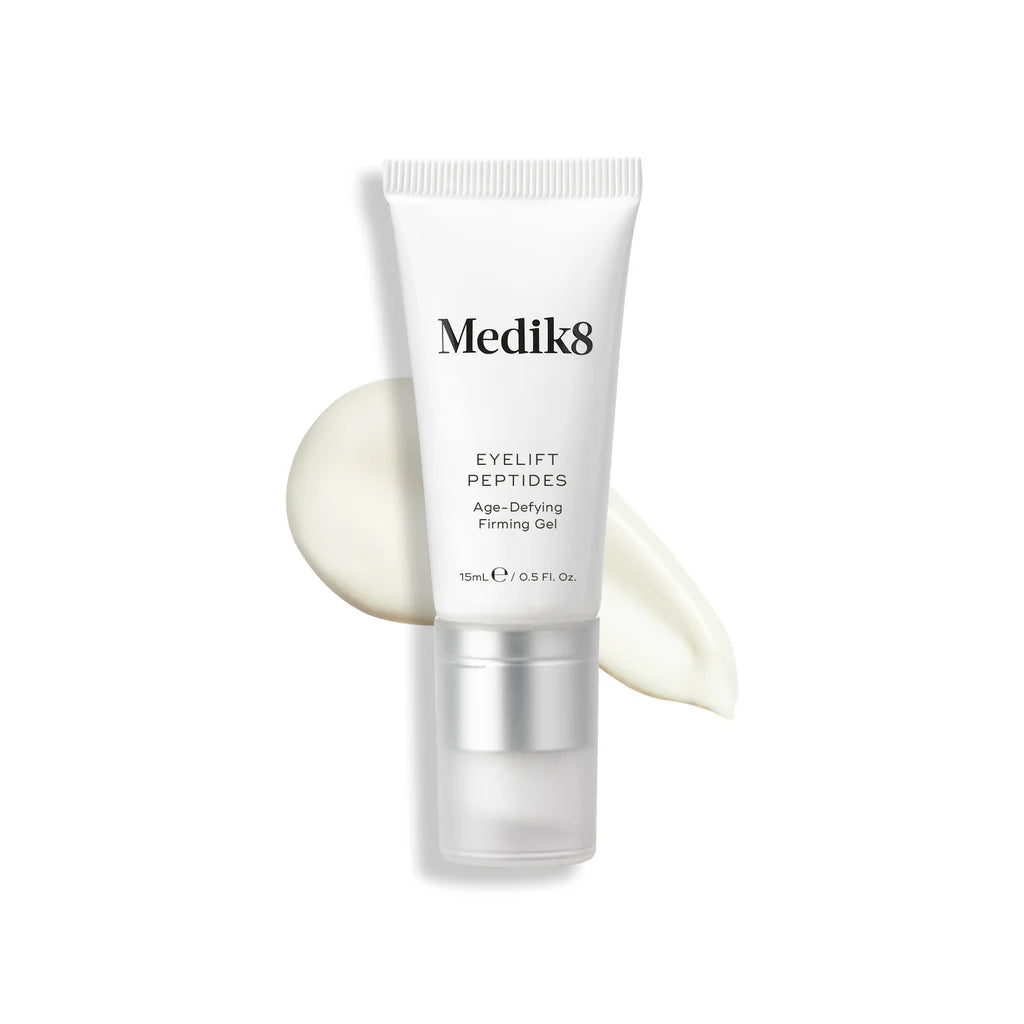 Medik8 Sale. Medik8 Eyelift Peptides. This multi-action anti-ageing eye serum helps to lift and shape the look of eye contours for an immediate well-rested look