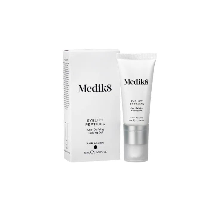 Medik8 Sale. Medik8 Crystal Retinal 3. This multi-action anti-ageing eye serum helps to lift and shape the look of eye contours for an immediate results. Contains slow release Retinal, Ceramides and Hyaluronic Acid