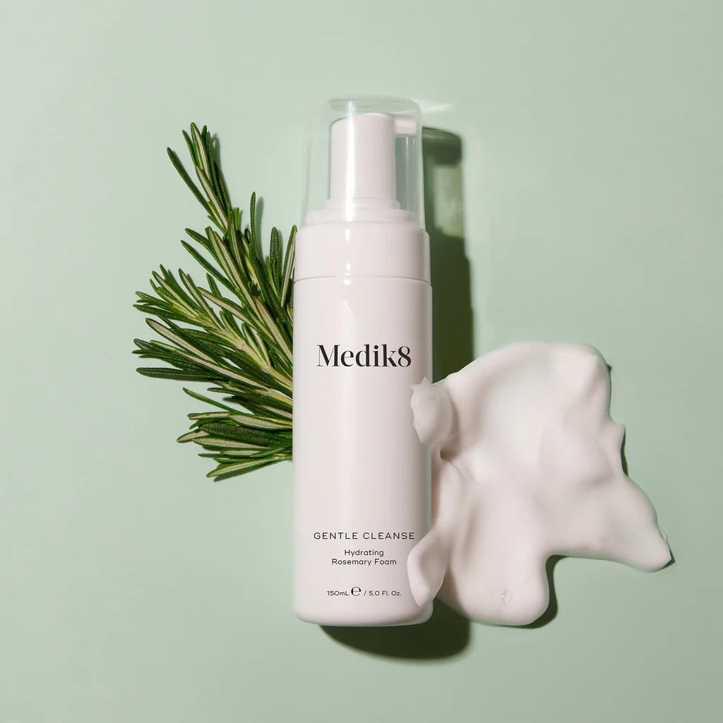 Medik8 Sale. Medik8 Gentle Cleanse is suitable for all skin types, especially ultra sensitive skin. Perfect as a stand alone cleanser or double cleanse. Medik8 Gentle Cleanse can be used in the eye area and has a lovely foam consistency. Perfect for teenage skin.