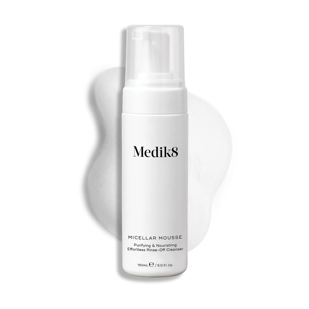 Medik8 Sale. Medik8 Micellar Mousse is suitable for all skin types. Perfect as a stand alone cleanser, second cleanser or toner. Medik8 Micellar Mousse is perfect for teenage skin. 