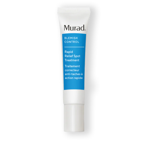 Murad Sale. Murad 15% off. Murad Deep Relief Blemish Treatment is for oily, combination, sensitive, balanced and acne prone skin.