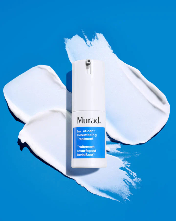 Murad Sale. Murad 15% off. Murad Invisiscar Resurfacing Treatment is for anyone wanting to reduce the appearance of post blemish, pimple and acne prone scarring. Reduces the appearance of scarring in 8 weeks